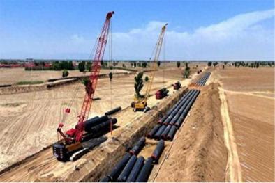 中鐵三局集團建安工程托克托電廠至呼和浩特市長輸供熱管網(wǎng)工程